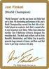Jon Finkel Biography Card [World Championship Decks]