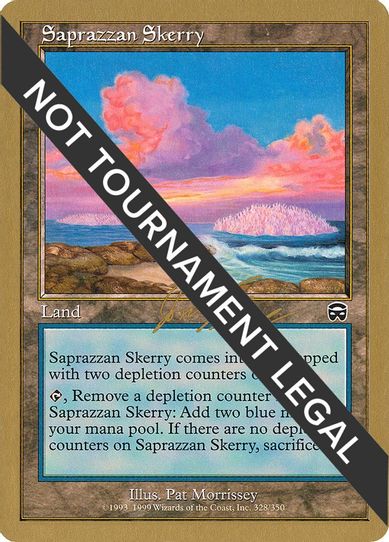 Saprazzan Skerry - Jon Finkel (MMQ) [World Championship Decks]