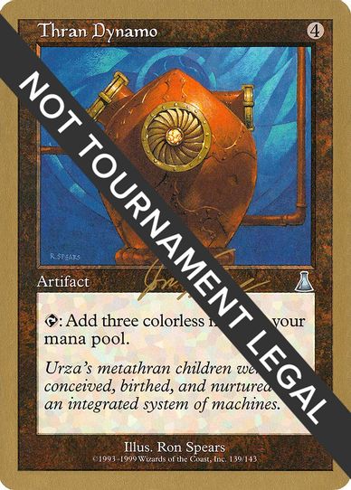 Thran Dynamo - Jon Finkel (UDS) [World Championship Decks]