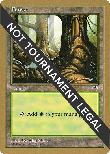 Forest (Pond) - Brian Selden (TMP) [World Championship Decks]