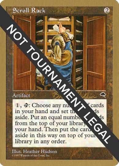 Scroll Rack - Brian Selden (TMP) [World Championship Decks]
