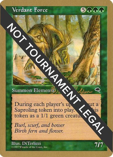 Verdant Force - Brian Selden (TMP) [World Championship Decks]
