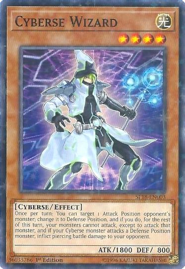 Cyberse Wizard (Starfoil) (SP18-EN003) [Star Pack VRAINS]