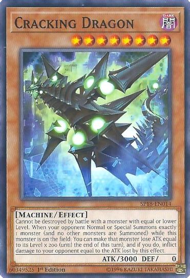 Cracking Dragon (SP18-EN014) [Star Pack VRAINS]