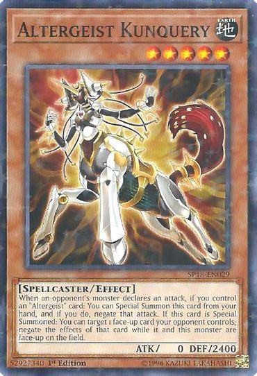 Altergeist Kunquery (Starfoil) (SP18-EN029) [Star Pack VRAINS]
