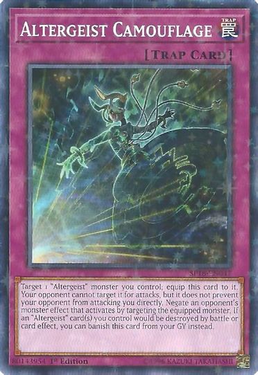 Altergeist Camouflage (Starfoil) (SP18-EN047) [Star Pack VRAINS]