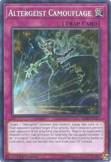 Altergeist Camouflage (SP18-EN047) [Star Pack VRAINS]