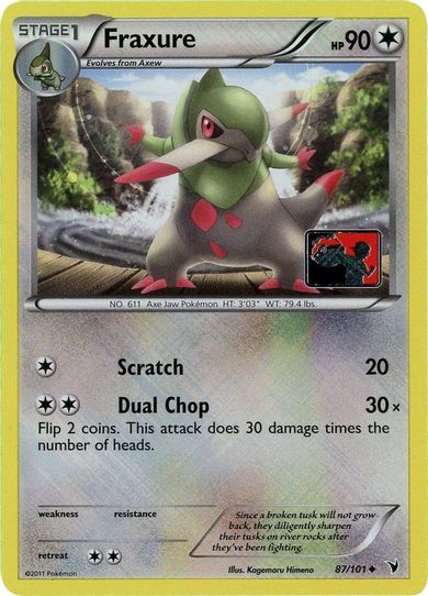Fraxure 87/101 (League Promo) [League & Championship Cards]