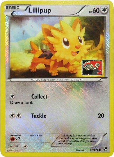 Lillipup 81/114 (League Promo) [League & Championship Cards]