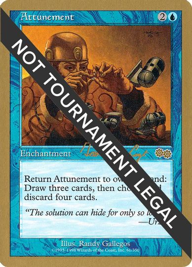 Attunement - Tom van de Logt (USG) [World Championship Decks]