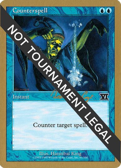 Counterspell - Tom van de Logt (ED) [World Championship Decks]