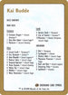 Kai Budde Decklist Card [World Championship Decks]