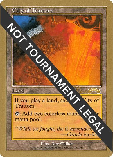 City of Traitors - Kai Budde (EXO) [World Championship Decks]