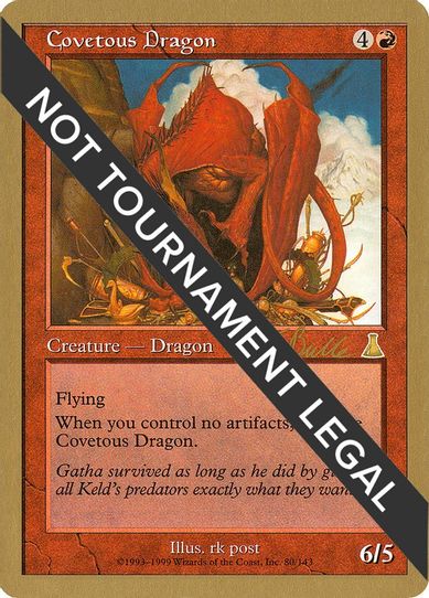 Covetous Dragon - Kai Budde (UDS) [World Championship Decks]