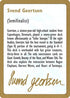 Svend Geertsen Biography Card [World Championship Decks]