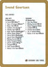 Svend Geertsen Decklist Card [World Championship Decks]