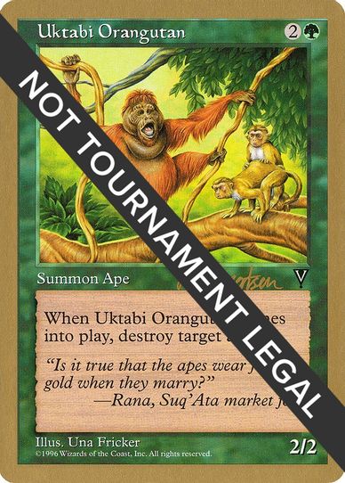 Uktabi Orangutan - Svend Geertsen (VIS) [World Championship Decks]