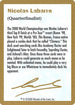 Nicolas Labarre Biography Card [World Championship Decks]