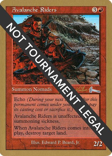 Avalanche Riders - Janosch Kuhn (ULG) [World Championship Decks]