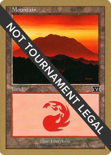 Mountain - Janosch Kuhn (ED) [World Championship Decks]