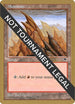 Mountain (Left) - Ben Rubin (TMP) [World Championship Decks]