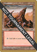 Mountain (Right) - Ben Rubin (TMP) [World Championship Decks]