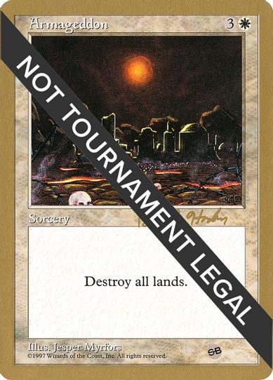 Armageddon - Brian Hacker (ED) (SB) [World Championship Decks]