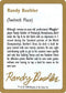 Randy Buehler Biography Card [World Championship Decks]
