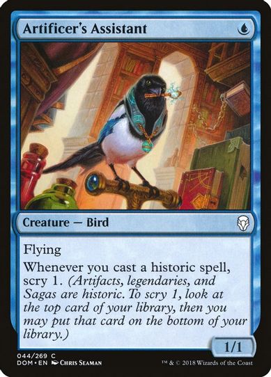 Artificer's Assistant (44) [Dominaria]