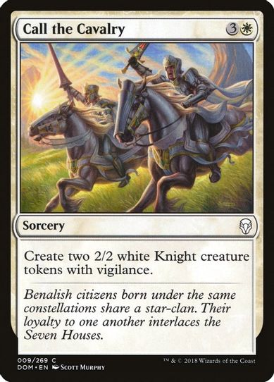 Call the Cavalry (9) [Dominaria]