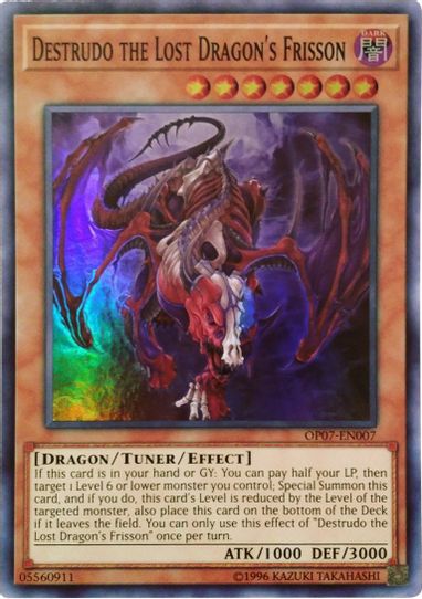 Destrudo the Lost Dragon's Frisson (OP07-EN007) [OTS Tournament Pack 7]