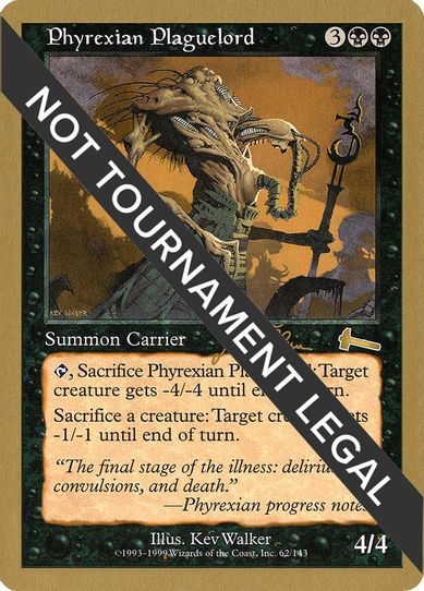 Phyrexian Plaguelord - Jakub Slemr (ULG) [World Championship Decks]