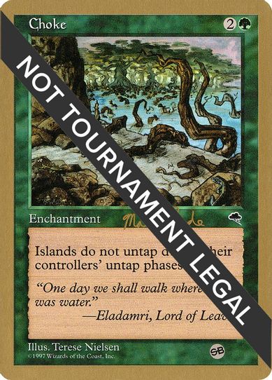 Choke - Matt Linde (TMP) (SB) [World Championship Decks]