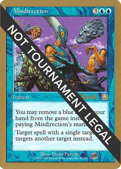 Misdirection - Alex Borteh (MMQ) (SB) [World Championship Decks]