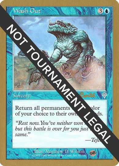 Wash Out - Alex Borteh (INV) (SB) [World Championship Decks]