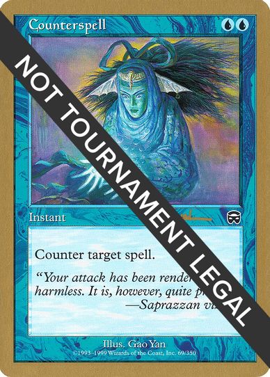 Counterspell - Antoine Ruel (MMQ) [World Championship Decks]