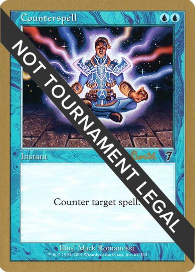 Counterspell - Antoine Ruel (ED) [World Championship Decks]