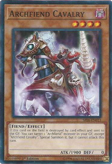 Archfiend Cavalry (SR06-EN013) [Structure Deck: Lair of Darkness]