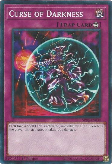 Curse of Darkness (SR06-EN039) [Structure Deck: Lair of Darkness]