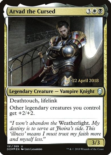Arvad the Cursed (191) [Prerelease Cards]