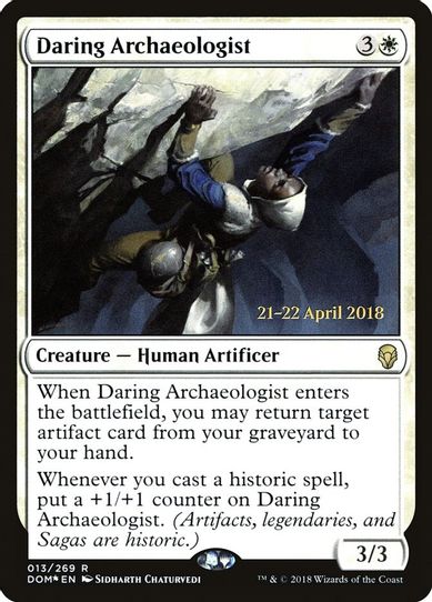 Daring Archaeologist (13) [Prerelease Cards]