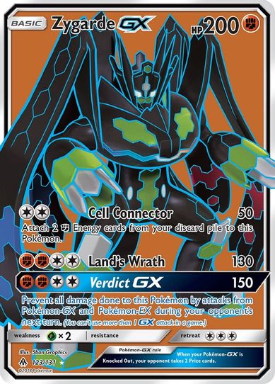 Zygarde GX (Full Art) (123/131) [Sun & Moon: Forbidden Light]