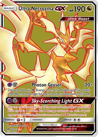 Ultra Necrozma GX (Full Art) (127/131) [Sun & Moon: Forbidden Light]