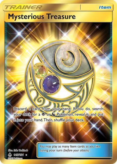 Mysterious Treasure (Secret) (145/131) [Sun & Moon: Forbidden Light]