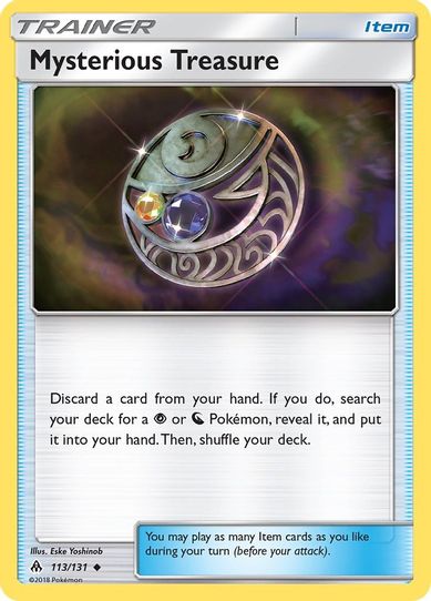 Mysterious Treasure (113/131) [Sun & Moon: Forbidden Light]