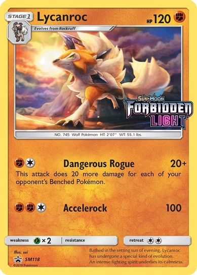 Lycanroc - SM (Prerelease Promo) (SM118) [SM Promos]