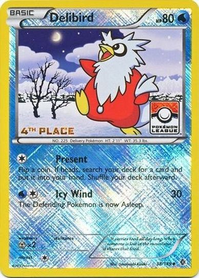 Delibird 38/149 (League Promo) [4th Place] [League & Championship Cards]