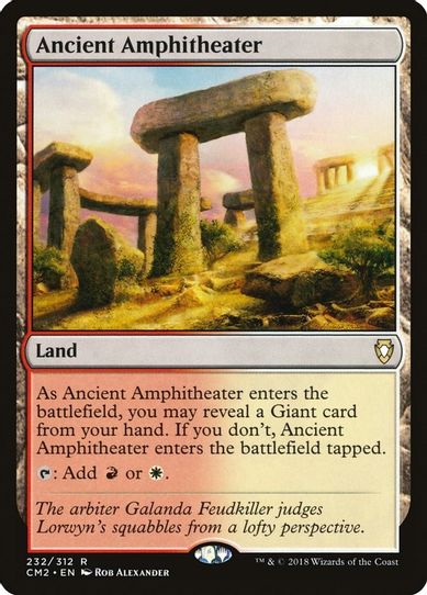 Ancient Amphitheater (232) [Commander Anthology Volume II]