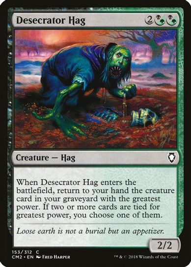 Desecrator Hag (153) [Commander Anthology Volume II]