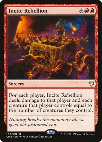 Incite Rebellion (108) [Commander Anthology Volume II]